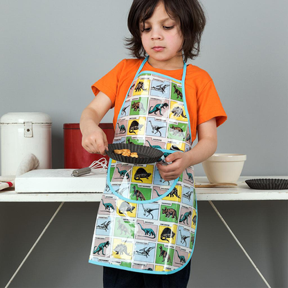 Rex London Children's Apron Prehistoric Land Ages 3-5 Years