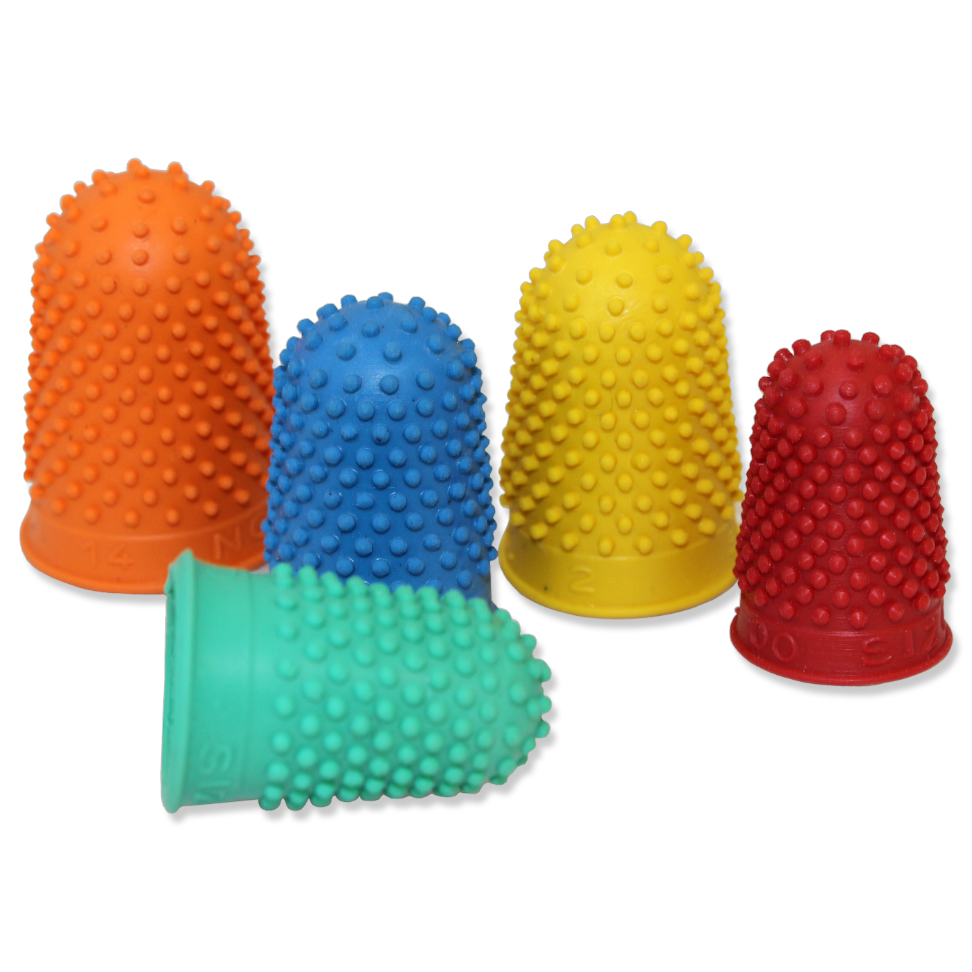 Rexel Finger Cones Assorted Sizes and Colours Pack 15