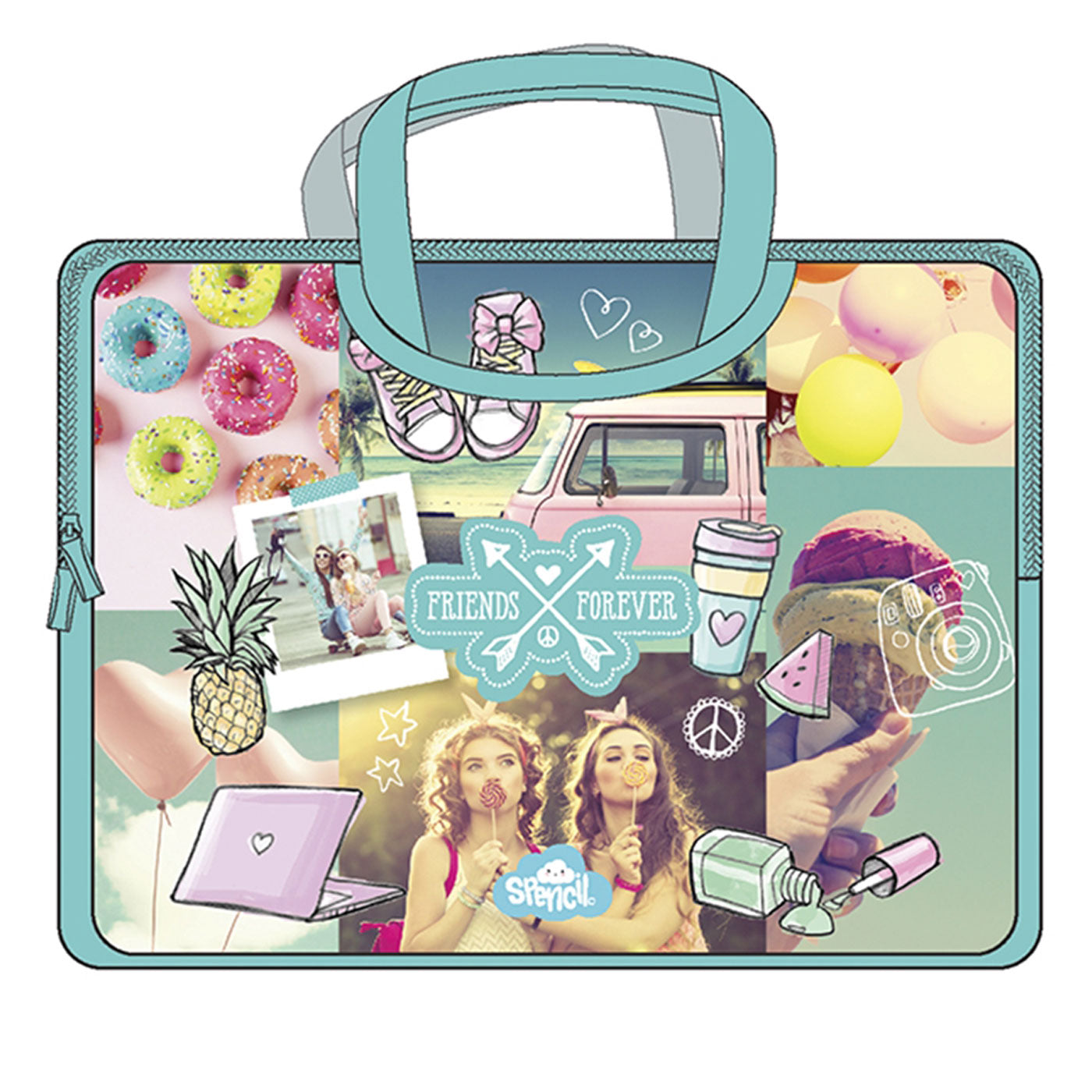 Spencil Tablet Case 240 x 320 mm Friends Forever