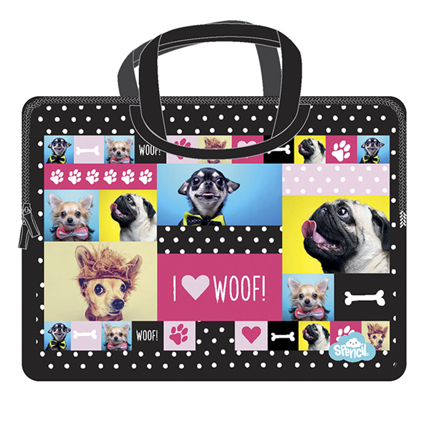 Spencil Tablet Case / Chromebook Case 240 x 320 mm Woof 