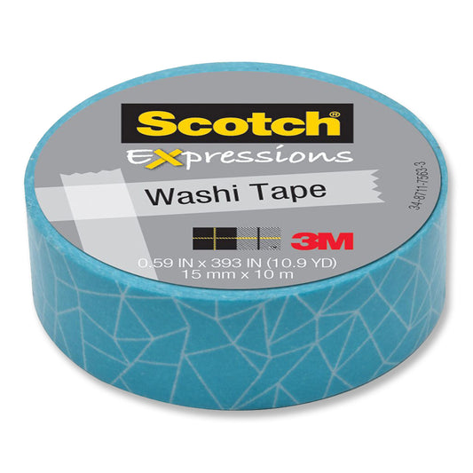 Scotch Expressions Washi Tape 15mm x 10m C314-P28 Cracked