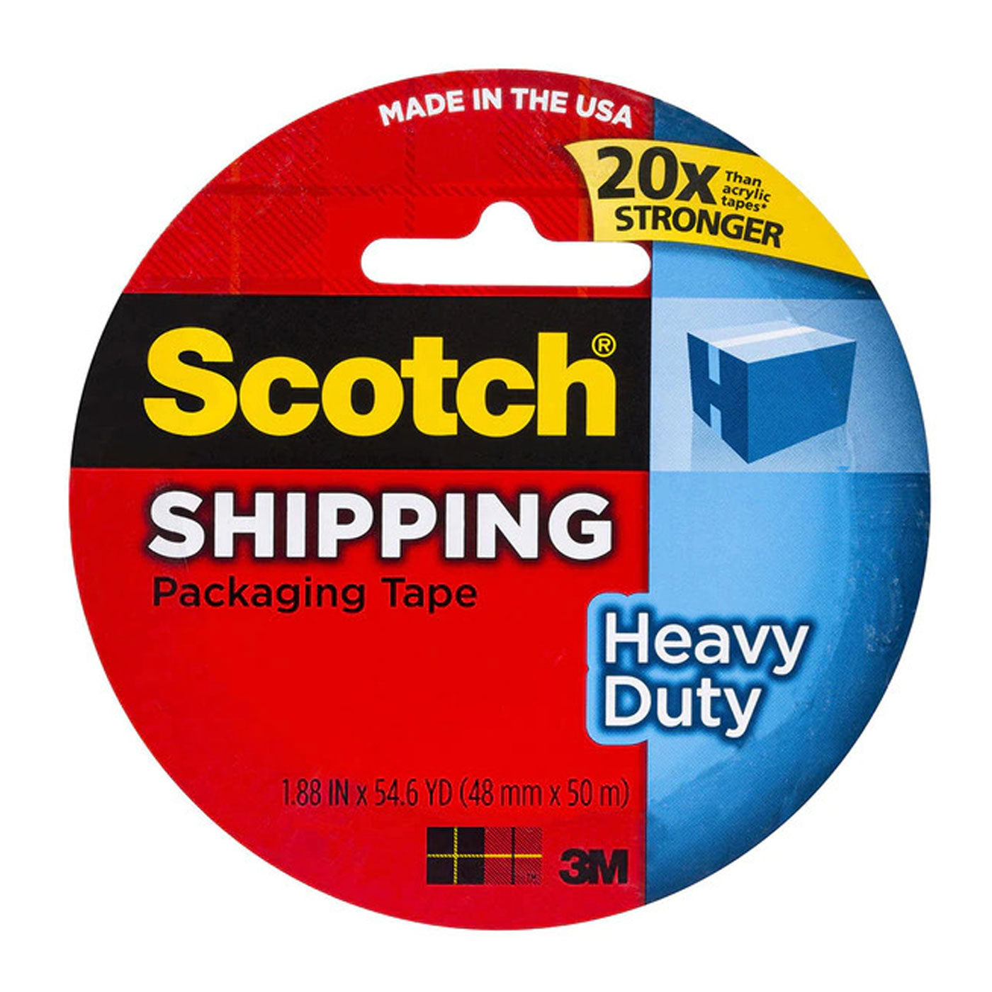 Scotch Heavy Duty Packaging Tape 48mm x 50m Clear