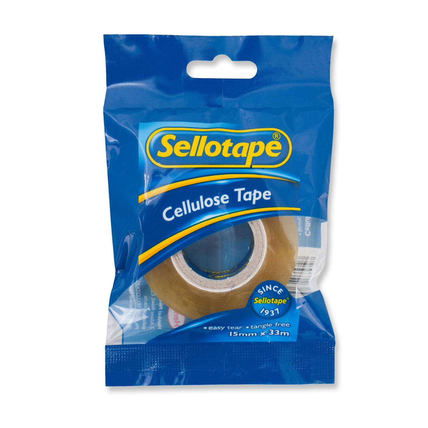 Sellotape 1100 Cellulose Tape 12mm x 33m
