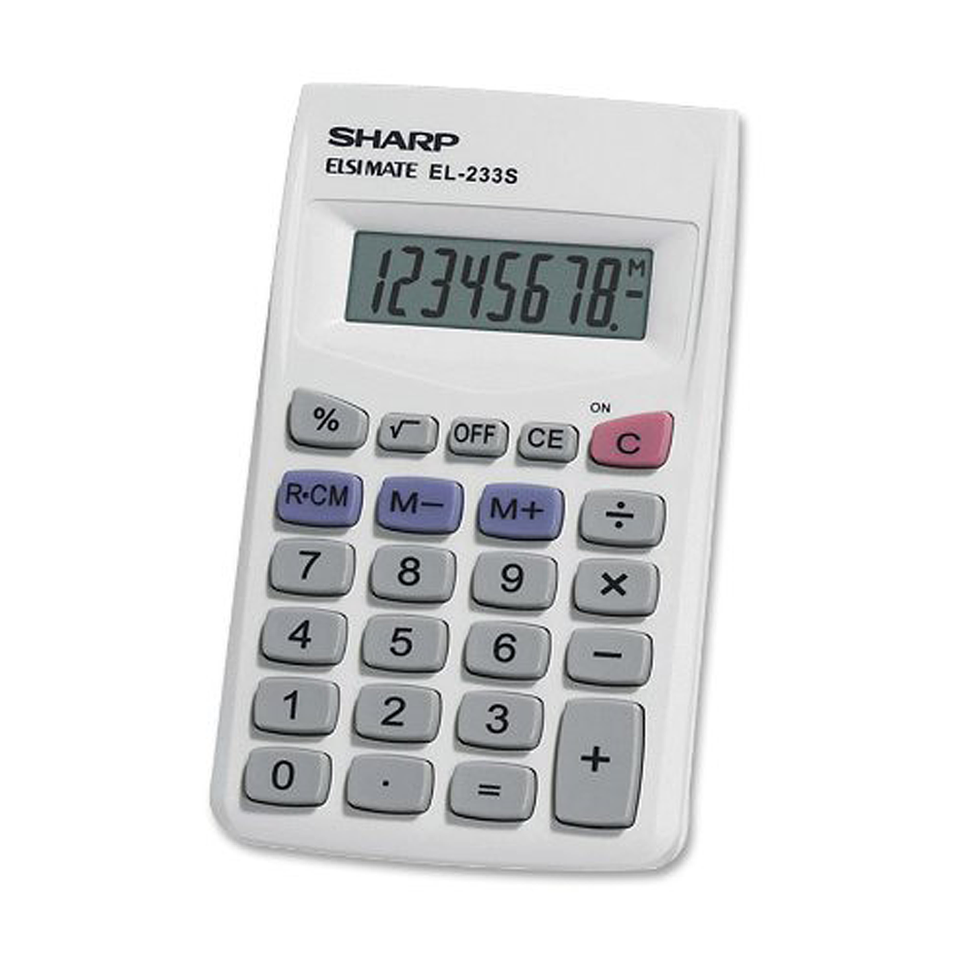 Sharp Calculator 8 Digit EL-233SB