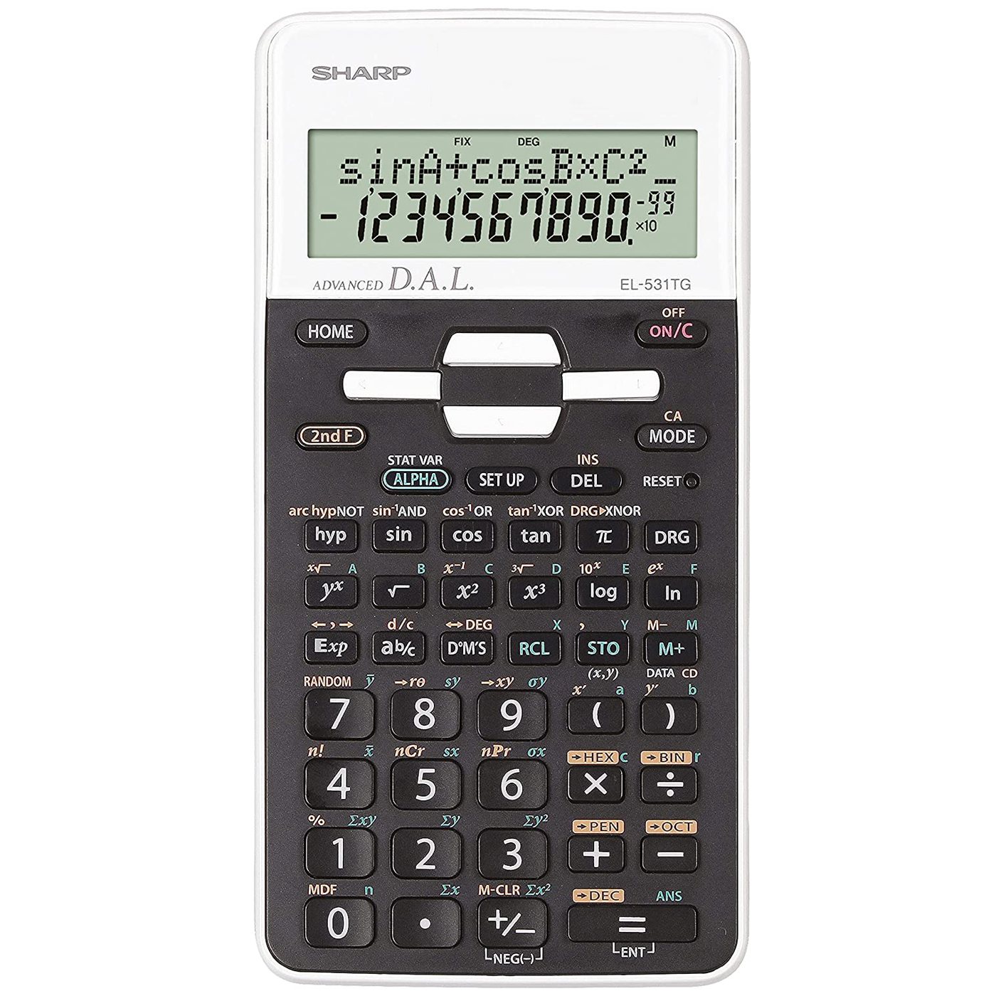 Sharp Caltulator Sharp Scientific Calculator EL-531TH with Cover – School Depot NZ