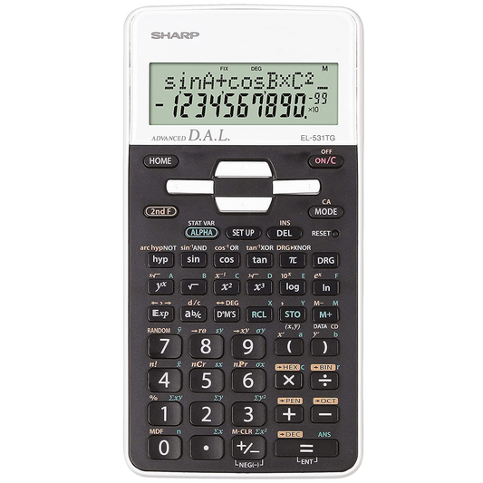 Sharp Scientific Calculator EL-531TH with Cover