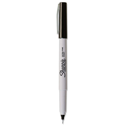 Sharpie Permanent Marker Ultra Fine Tip Black