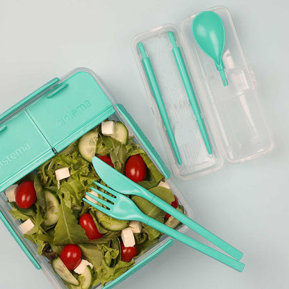 Sistema Cutlery Travel Set Plastic 3 Piece