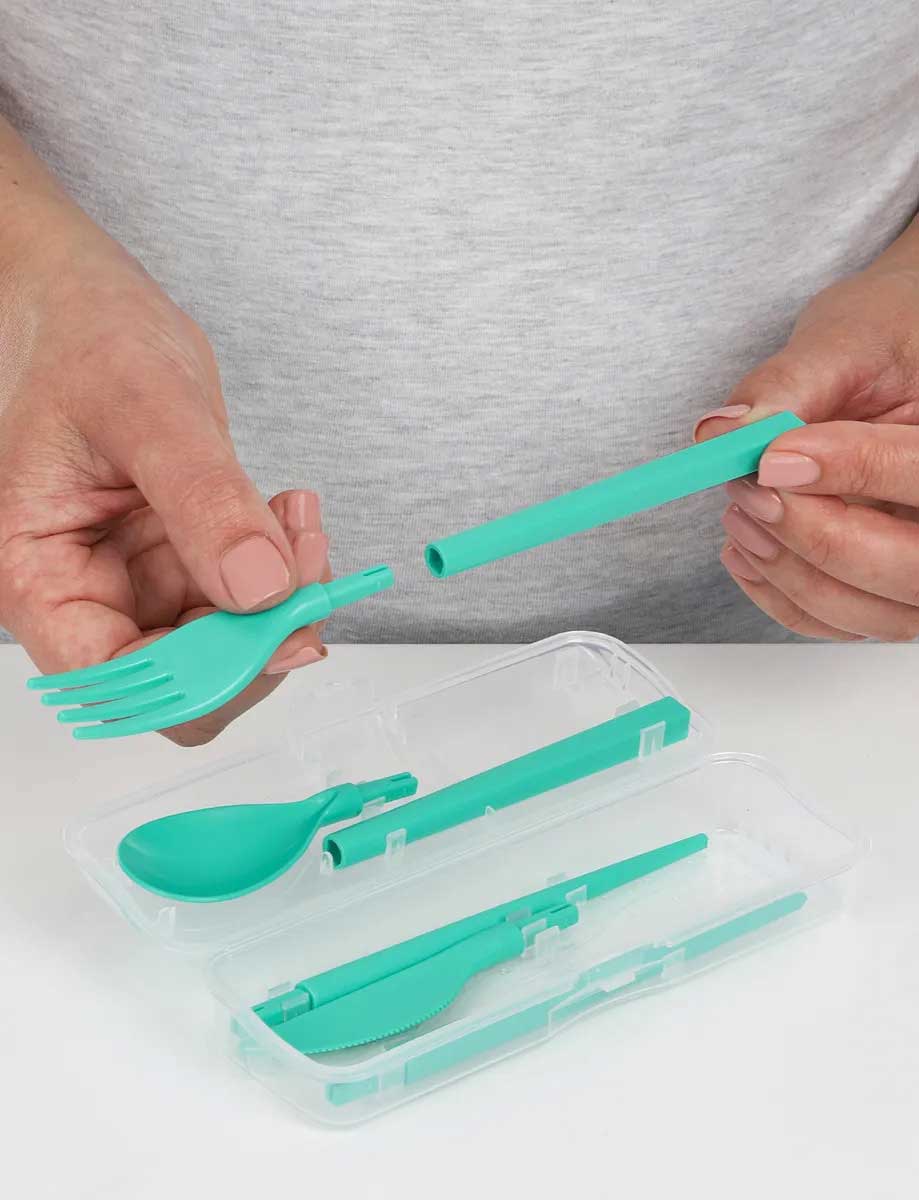 Sistema Cutlery Travel Set Plastic 3 Piece