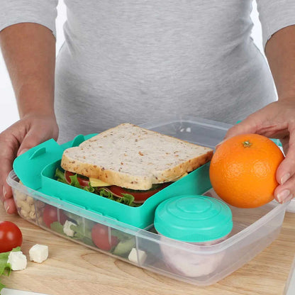Sistema Lunch Box Bento Box 1.76L Green