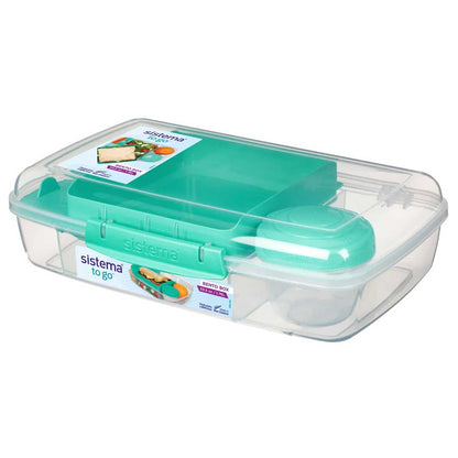 Sistema Lunch Box Bento Box 1.76L Green