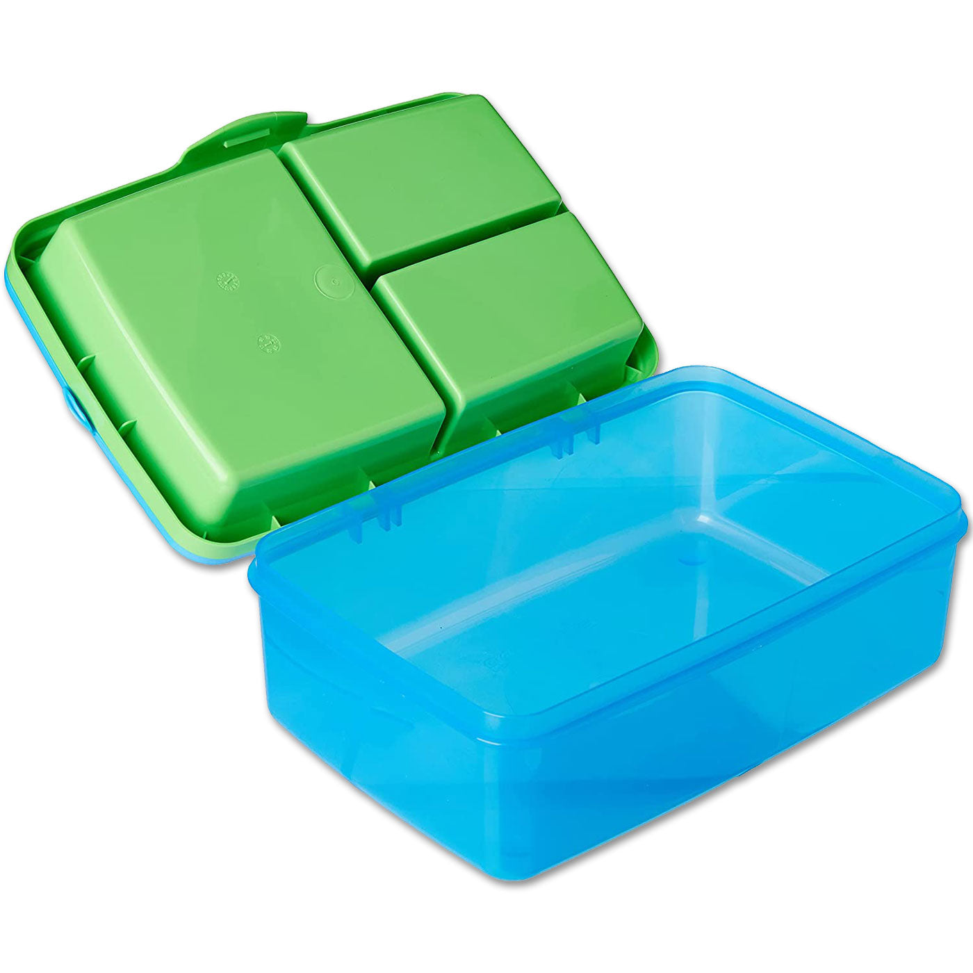 Sistema Lunch Box with Bottle Multi-Compartment 1.5L Blue