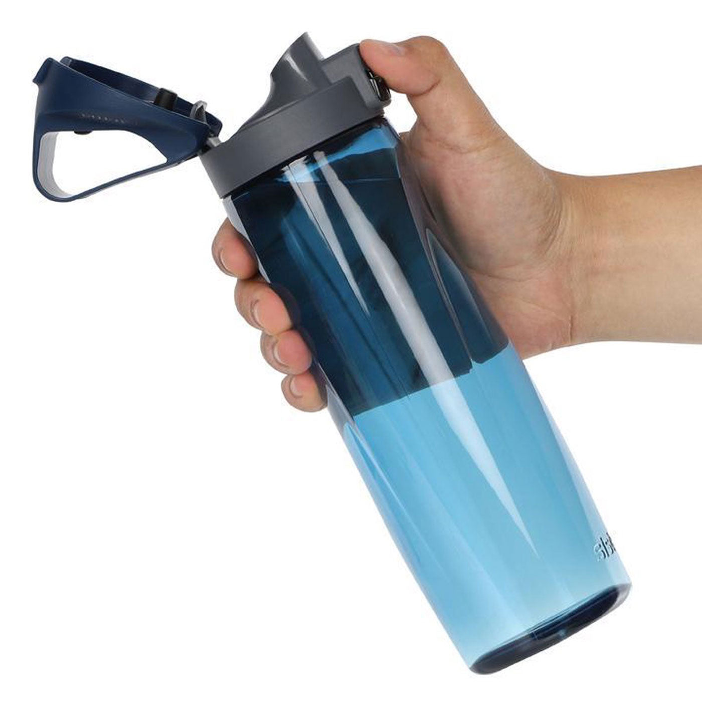 Sistema Tritan Adventum Water Bottle, Gourde étanche 900 ml avec capuchon  à bouton-poussoir, Sans BPA