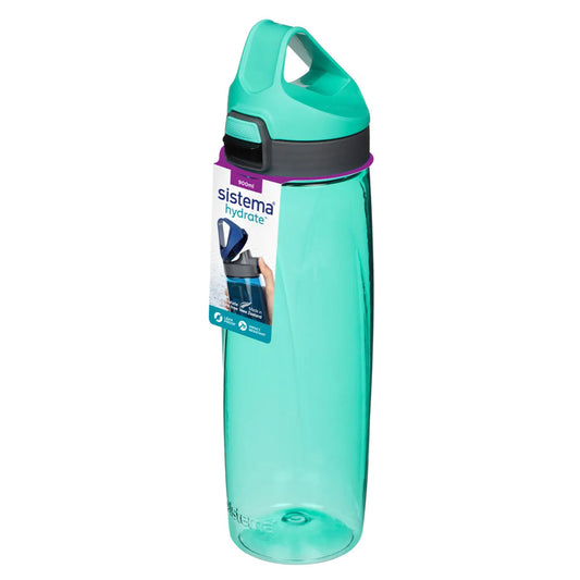 Sistema Water Bottle Spill-Proof Tritan Adventum 900ml Green