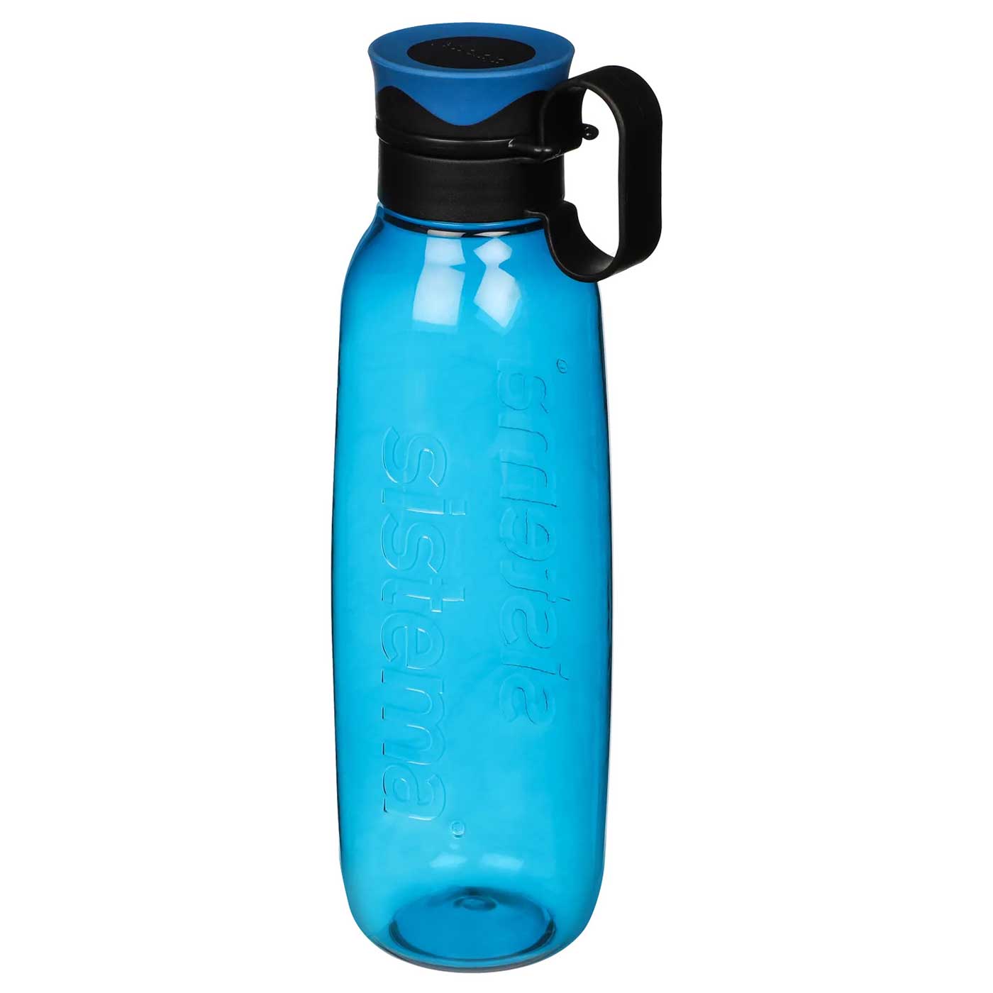 Sistema Water Bottle Spill-Proof Tritan Traverse 850ml Blue