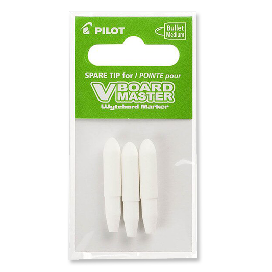 Pilot Whiteboard Marker Replacement Bullet Tips BeGreen Pack of 3