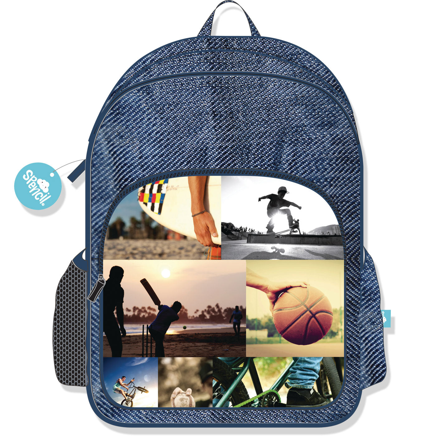 Spencil School Bag Backpack Collage - School Depot NZ