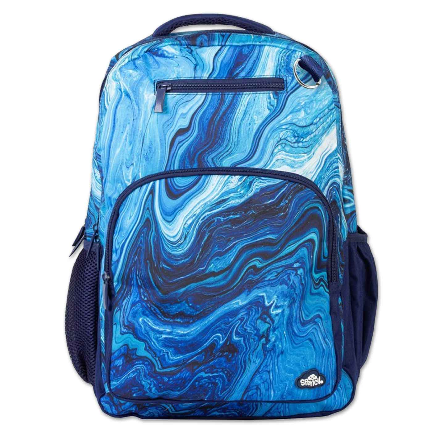 Spencil Backpack Ocean Marble 35 x 45cm