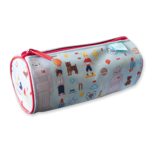 Spencil Barrel Pencil Case Pixel