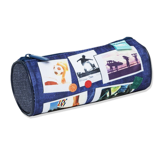 Spencil Pencil Case Sports Collage