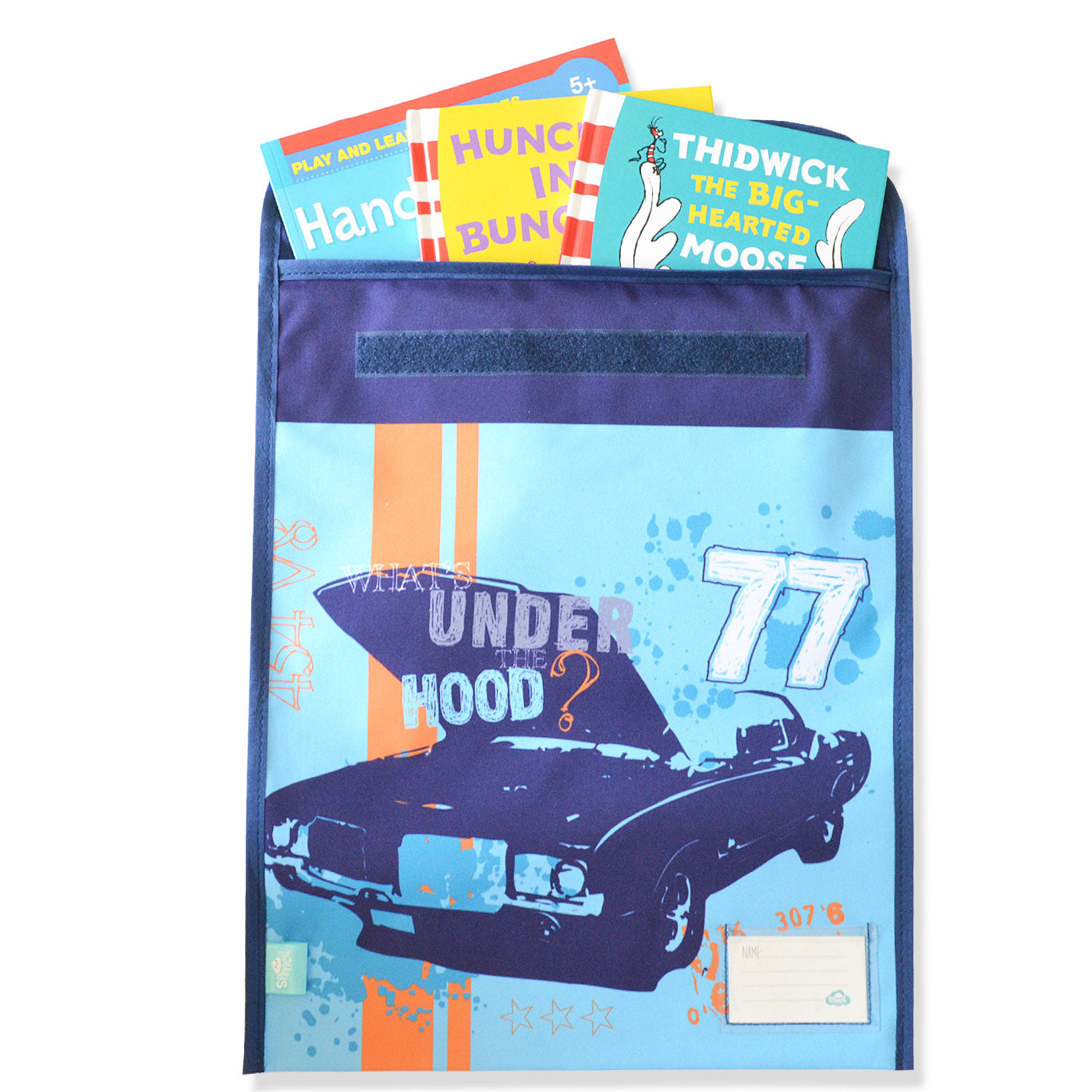 Spencil Book Bag 37 x 45 cm Drag Racer - School Depot 1
