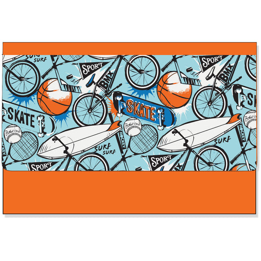 Spencil A4 Document Wallet Sports Craze