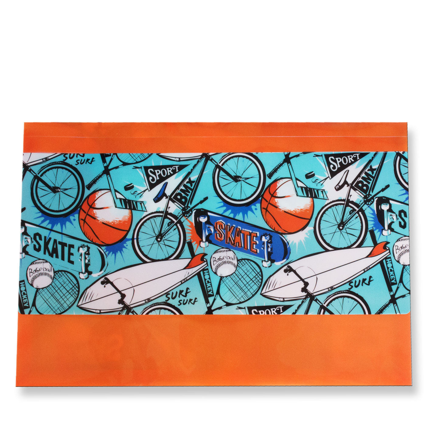 Spencil Document Wallet A4 Large  - Sports Craze - School Depot NZ
 - 1