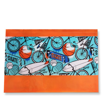 Spencil Document Wallet A4 Large  - Sports Craze - School Depot NZ
 - 1