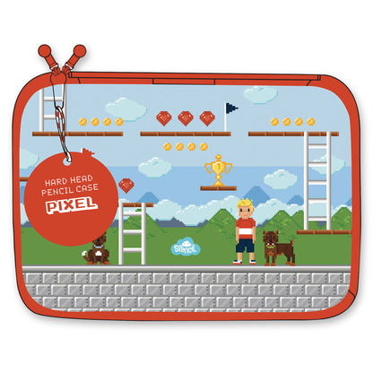 Spencil Hard Top Pencil Case Pixel