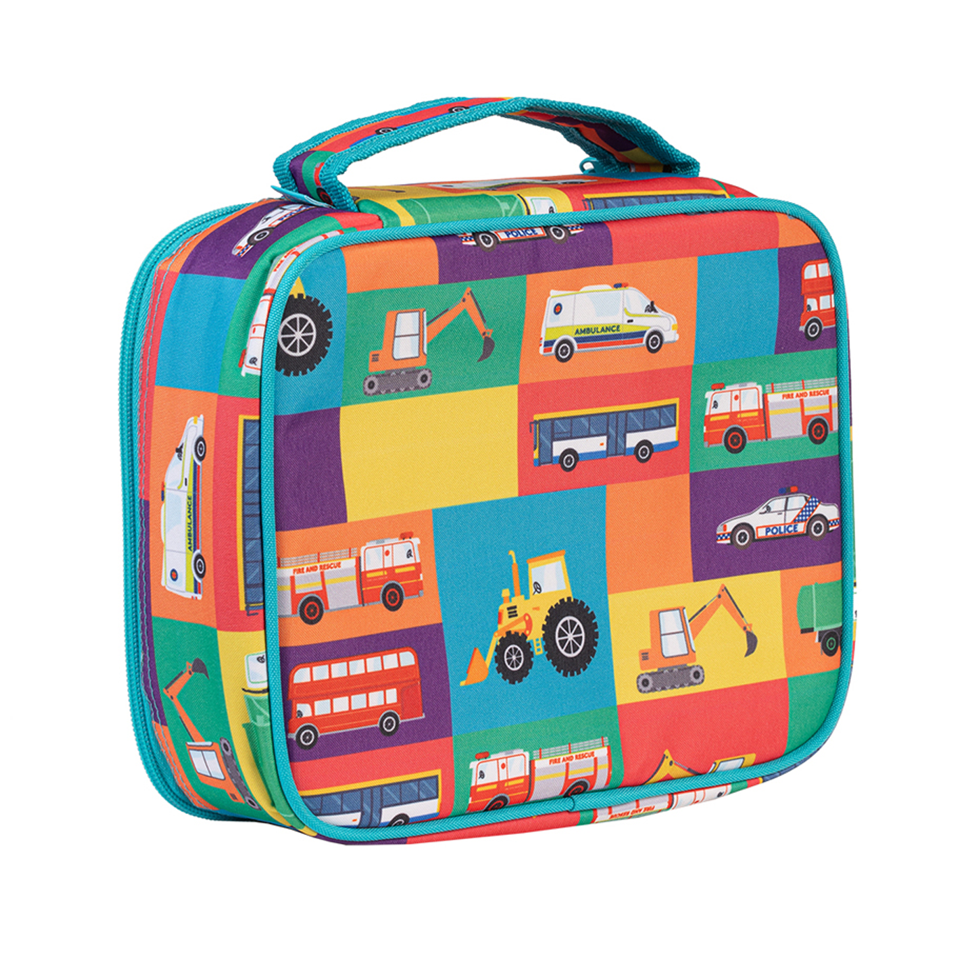 Spencil Junior Lunch Bag Insulated Transport Town