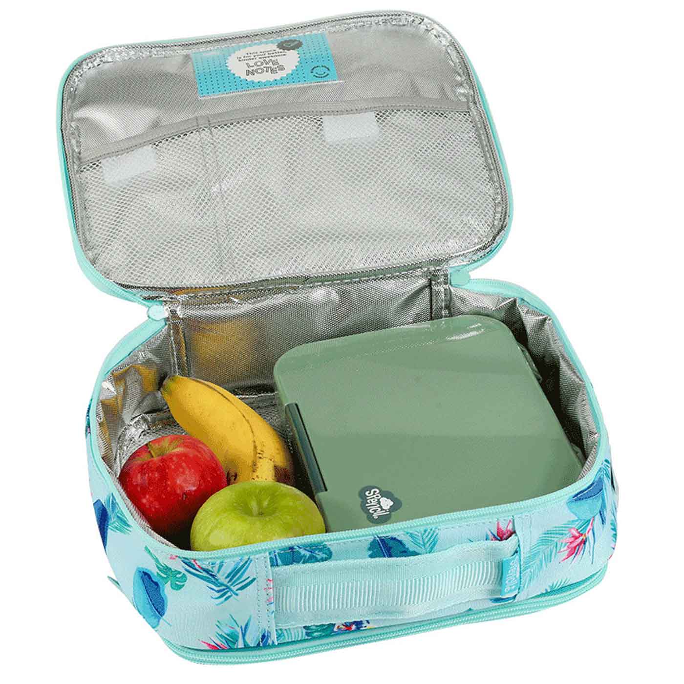 Spencil Lunch Bag Insulated Beach Blooms 24 x 29 x 9cm