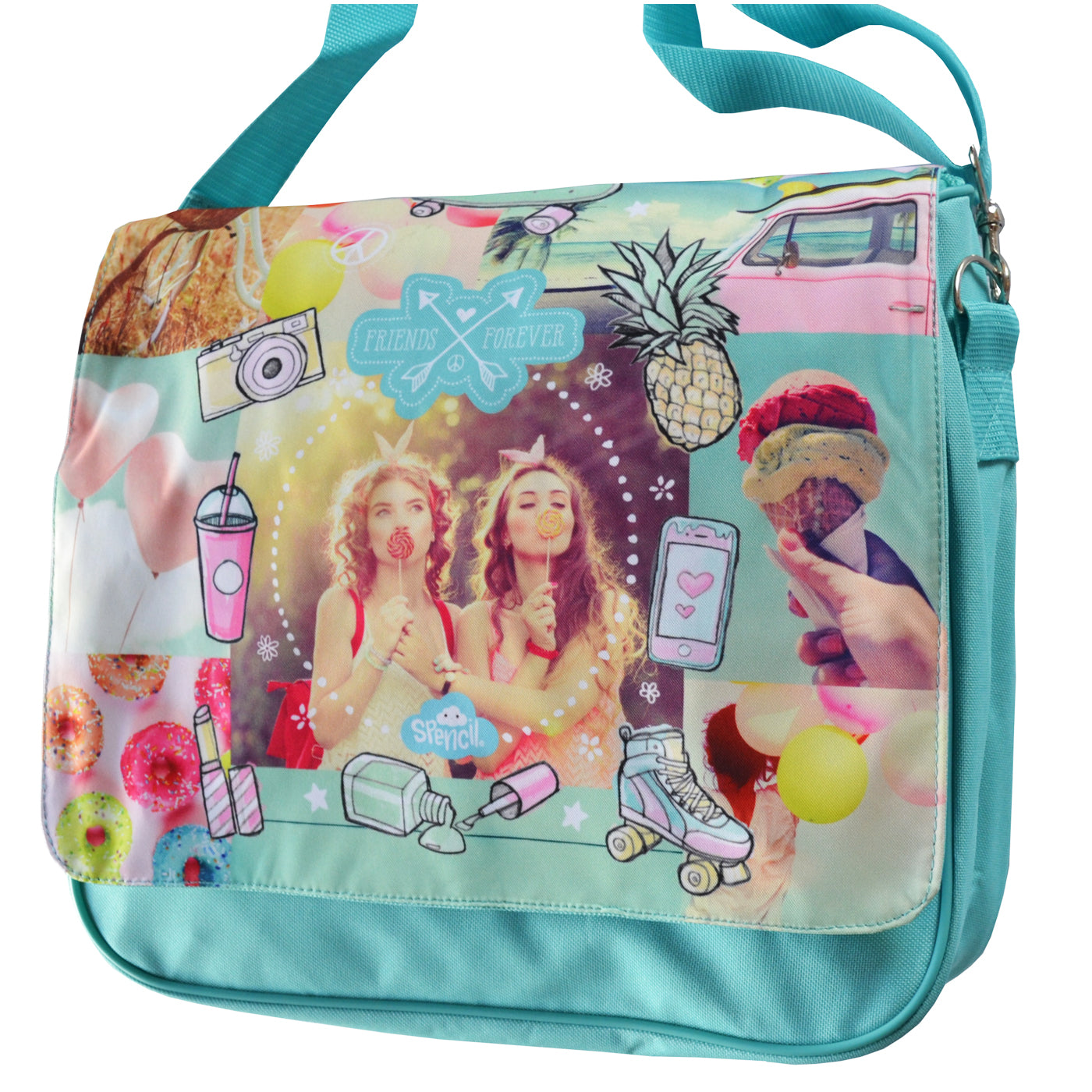 Spencil Messenger Bag Friends Forever - School Depot NZ