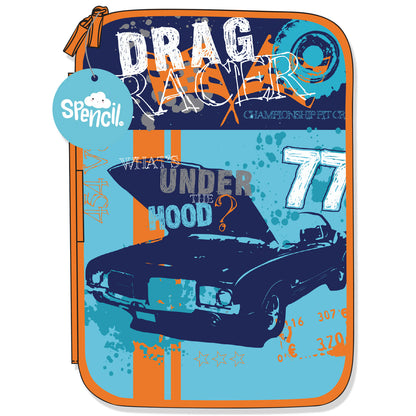 Spencil Hard Top Pencil Case - Drag Racer