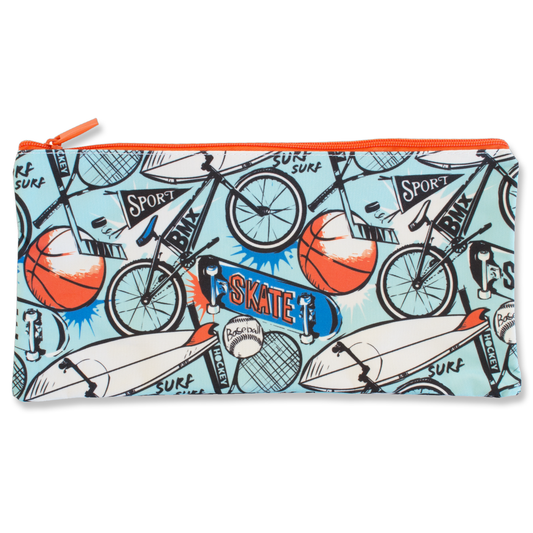 Spencil Rectangle Pencil Case 34 x 17 cm Sports Craze