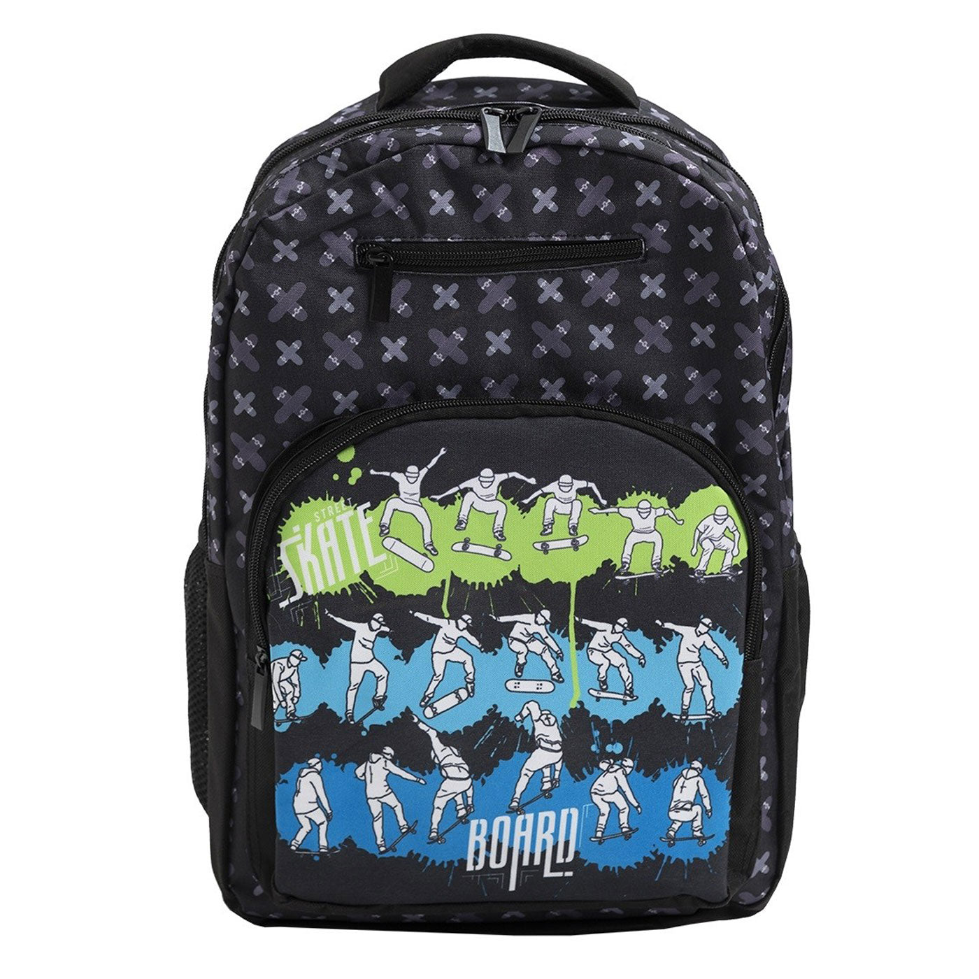 Spencil School Bag Backpack Skate Paint Front Image