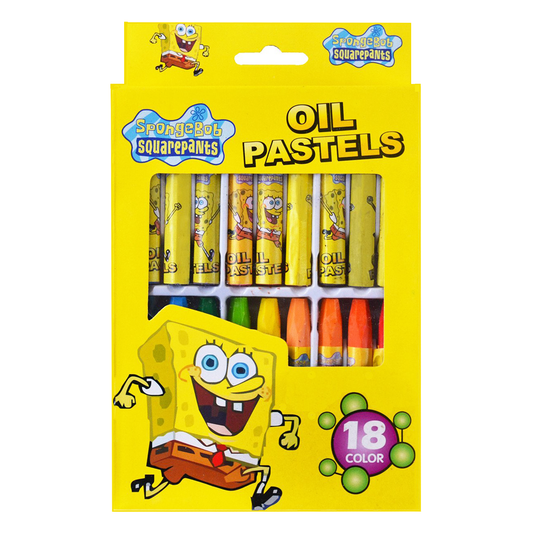 Sponge Bob Oil Pastels 18 Shades
