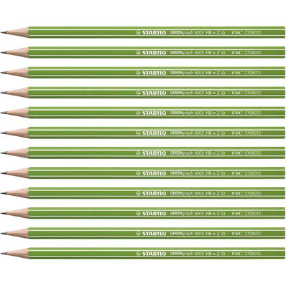 Stabilo Graphite Pencil GREENgraph HB