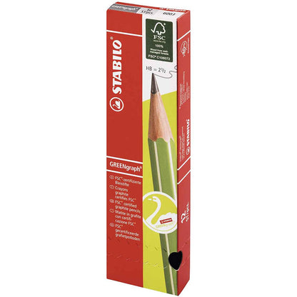 Stabilo Graphite Pencil GREENgraph HB