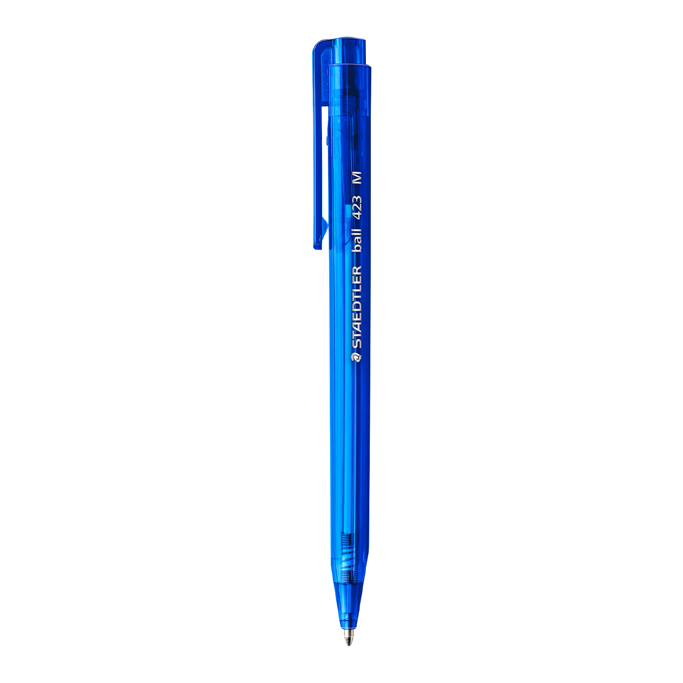 Staedtler Ballpoint Pen 423M Triangular Medium Tip Blue