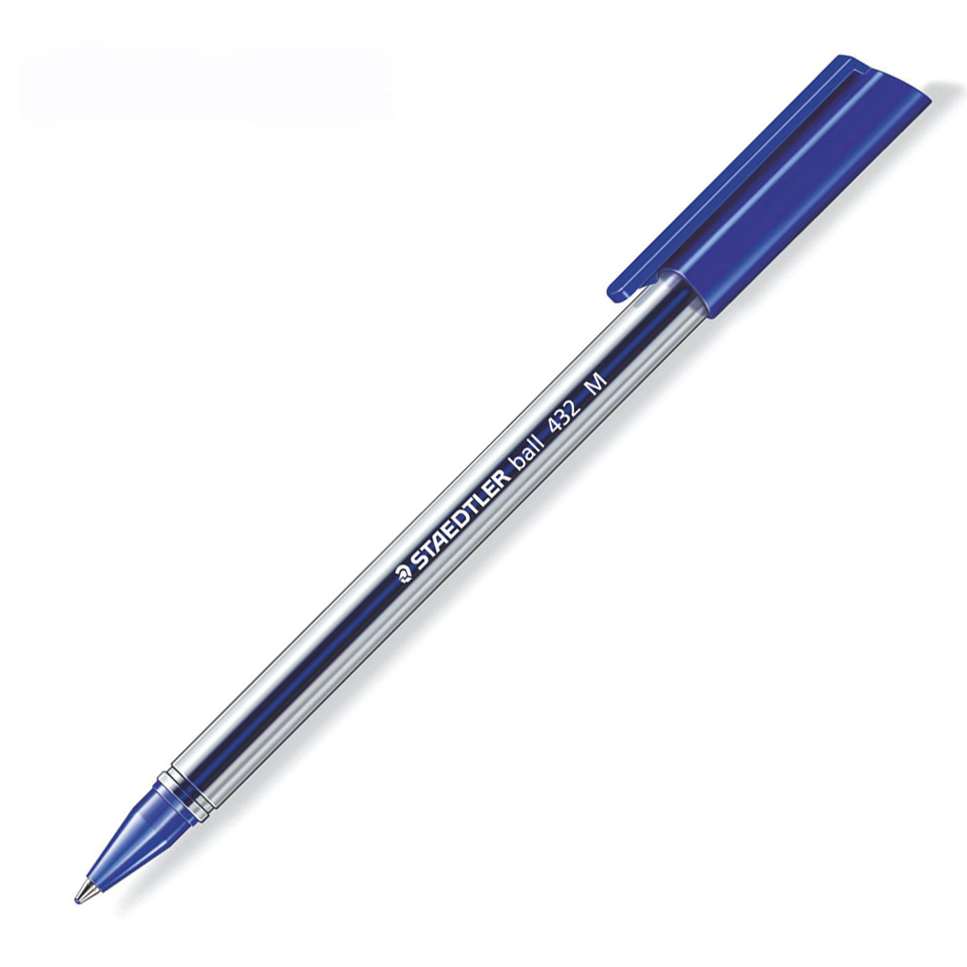 Staedtler Ballpoint Pen Triangular Medium Capped 432 M-3 Blue