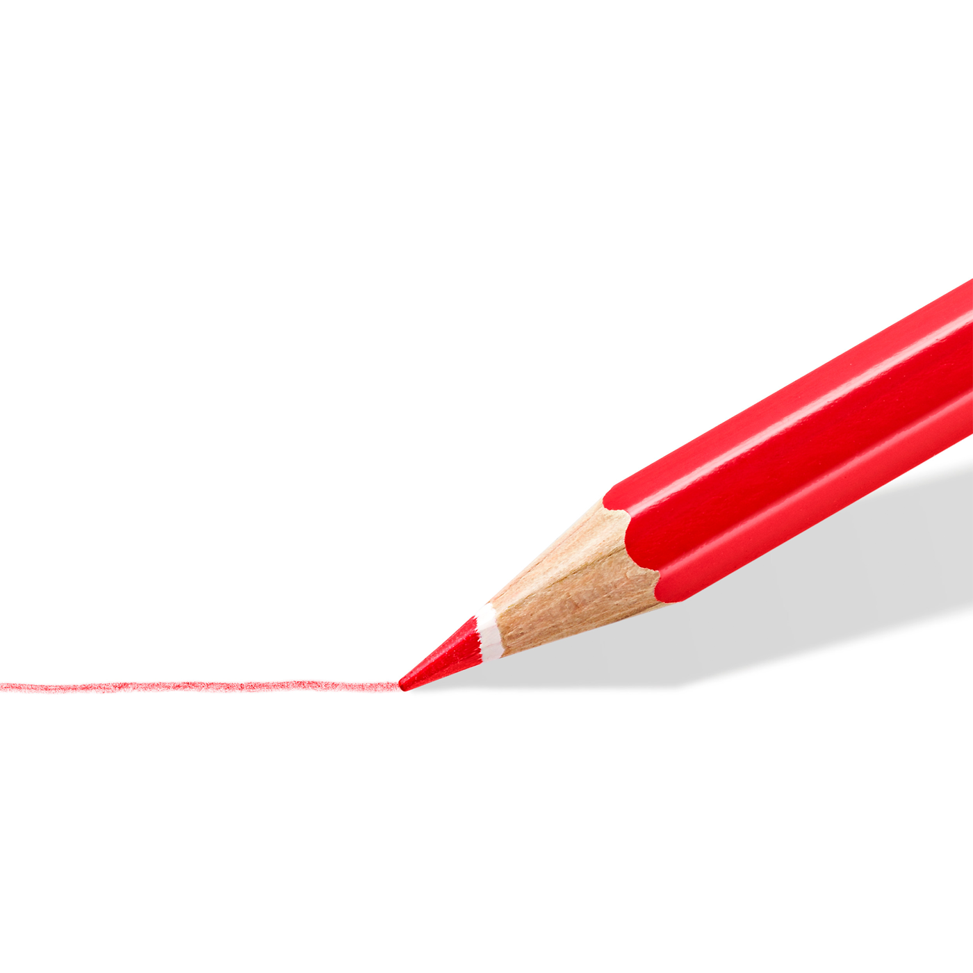 Staedtler Colouring Pencils Full Length Noris Club Red Pencil