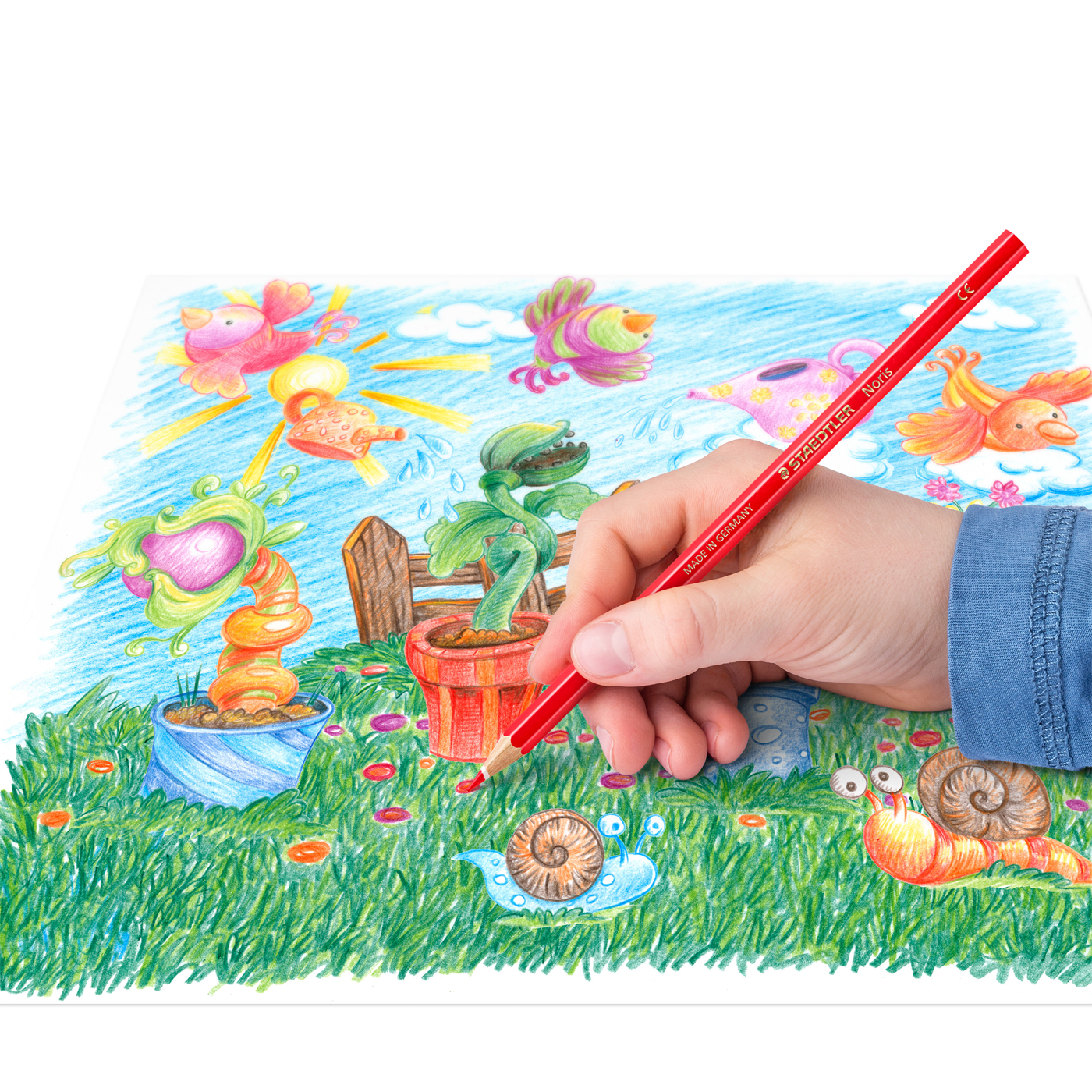 Staedtler Colouring Pencils Full Length Noris Club