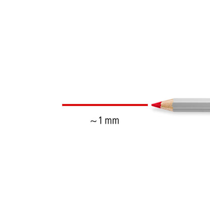 Staedtler Dry Marker Non-Permanent 108-2 Omnichrom Pencils Red