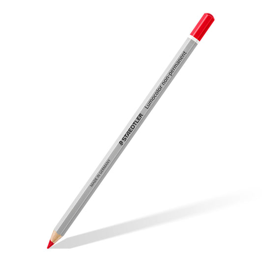 Staedtler Dry Marker Non-Permanent 108-2 Omnichrom Pencils Red