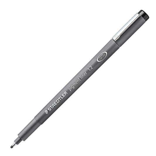 Staedtler Marsgraphic Fineliner Pigment Ink Pen Black 1.2mm