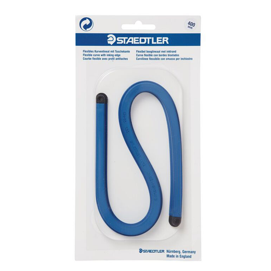 Staedtler Flexible Curve Blue 40cm