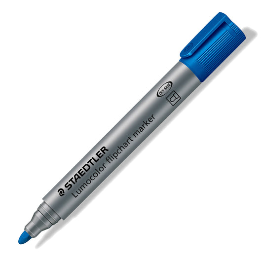 Staedtler Flipchart Marker 356-3 Lumocolour Bullet Tip Blue