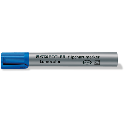 Staedtler Flipchart Marker Lumocolour Bullet Tip Blue