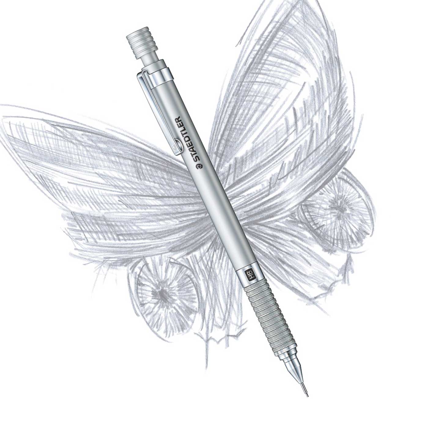 Staedtler Graphite Premium Metal HB Mechanical Pencil 92525