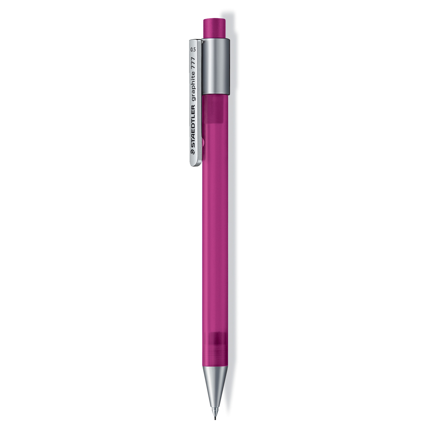 Staedtler Graphite Mechanical Pencil 777 With Eraser 0.5mm Magenta